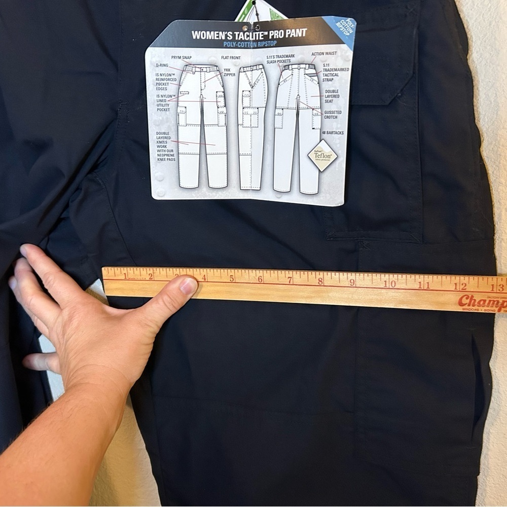 Women's Size 16 Tactical Pants Dark Navy Ripstop Firefighter and Emergency Srvc - Picture 11 of 13